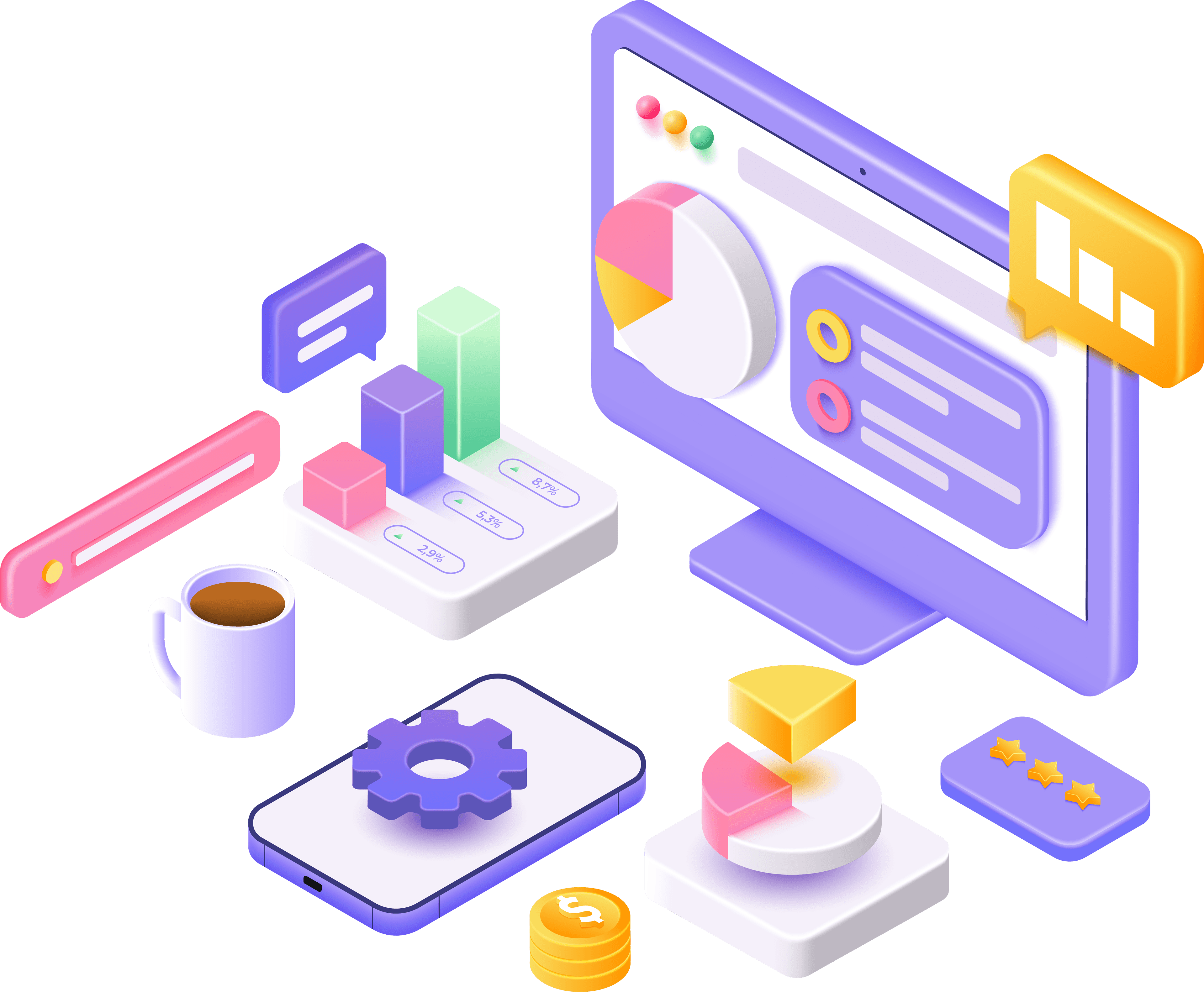 SEO Optimization Illustration